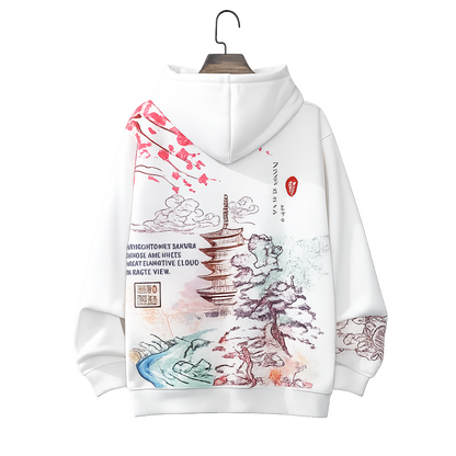 Men's Harajuku-Inspired Streetwear Hoodie