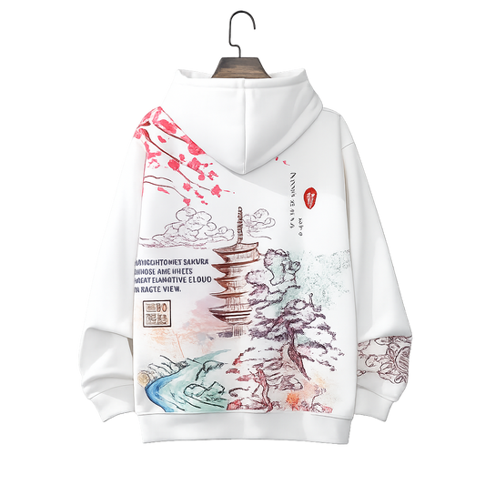 Men's Harajuku-Inspired Streetwear Hoodie