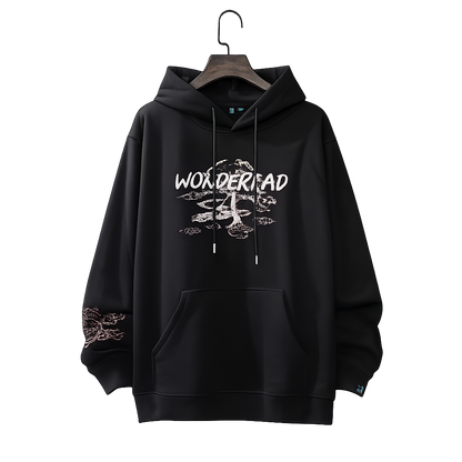Men's Harajuku-Inspired Streetwear Hoodie