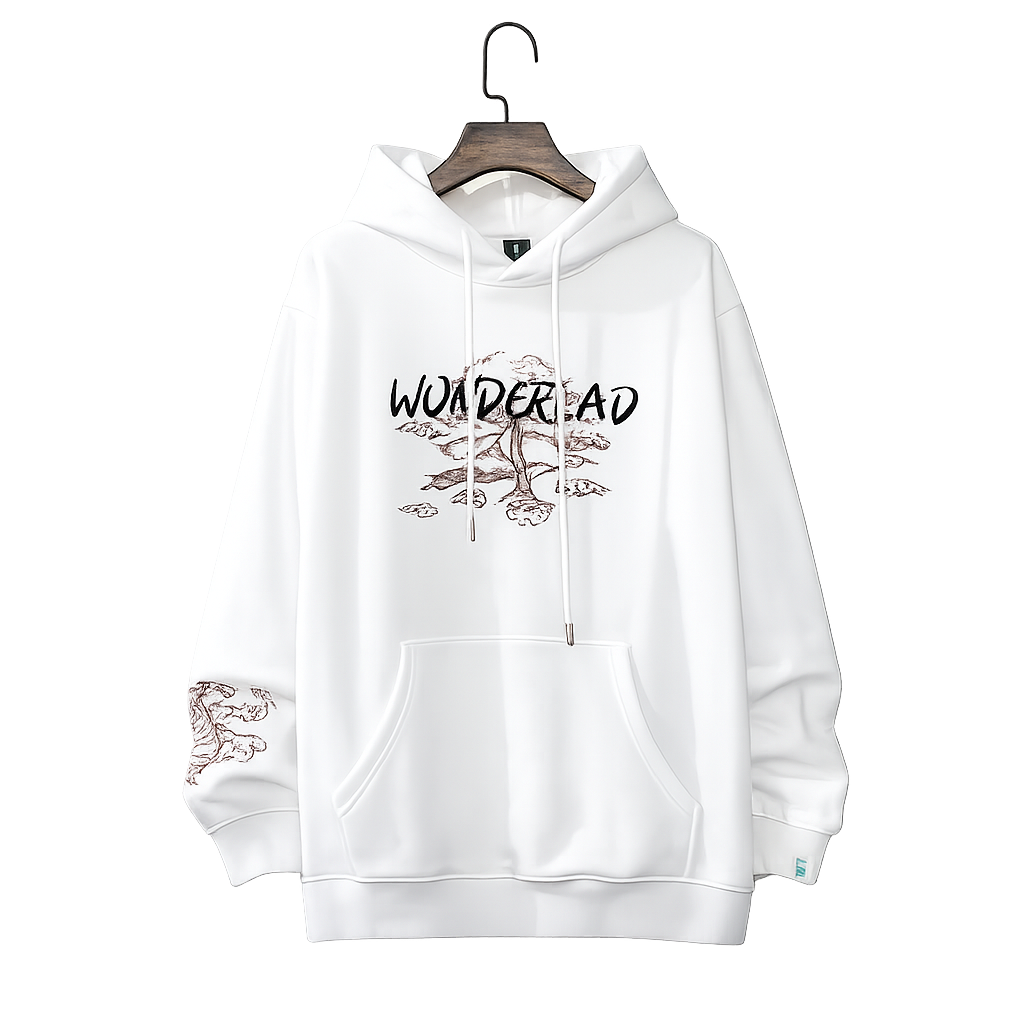 Men's Harajuku-Inspired Streetwear Hoodie