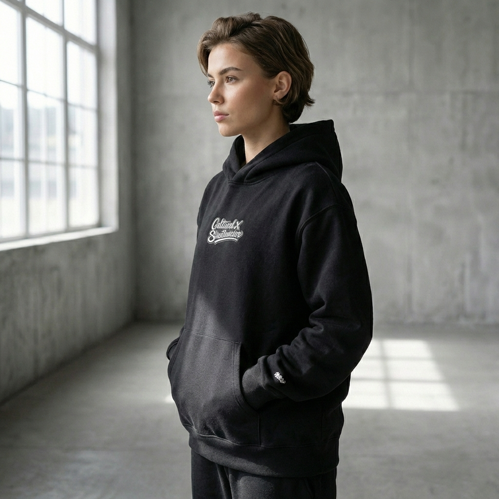 Unisex Oversized Cultural x Streetwear™ Graffiti Logo Hoodie