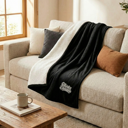 Cultural x Streetwear™ Graffiti Sherpa Blanket