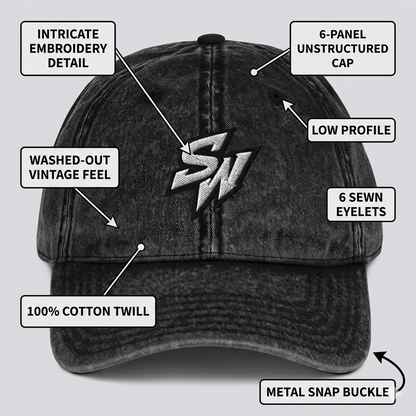 Unisex Hoodie Up™ Signature Vintage Dad Cap