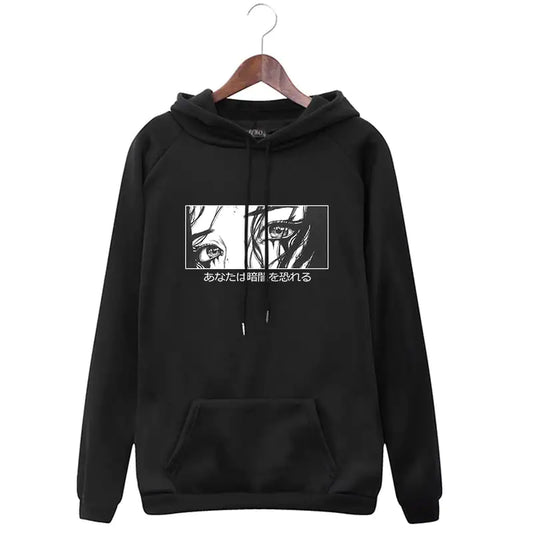 🔥 Hoodie Up “Silent Tears” Anime Hoodie 🖤
