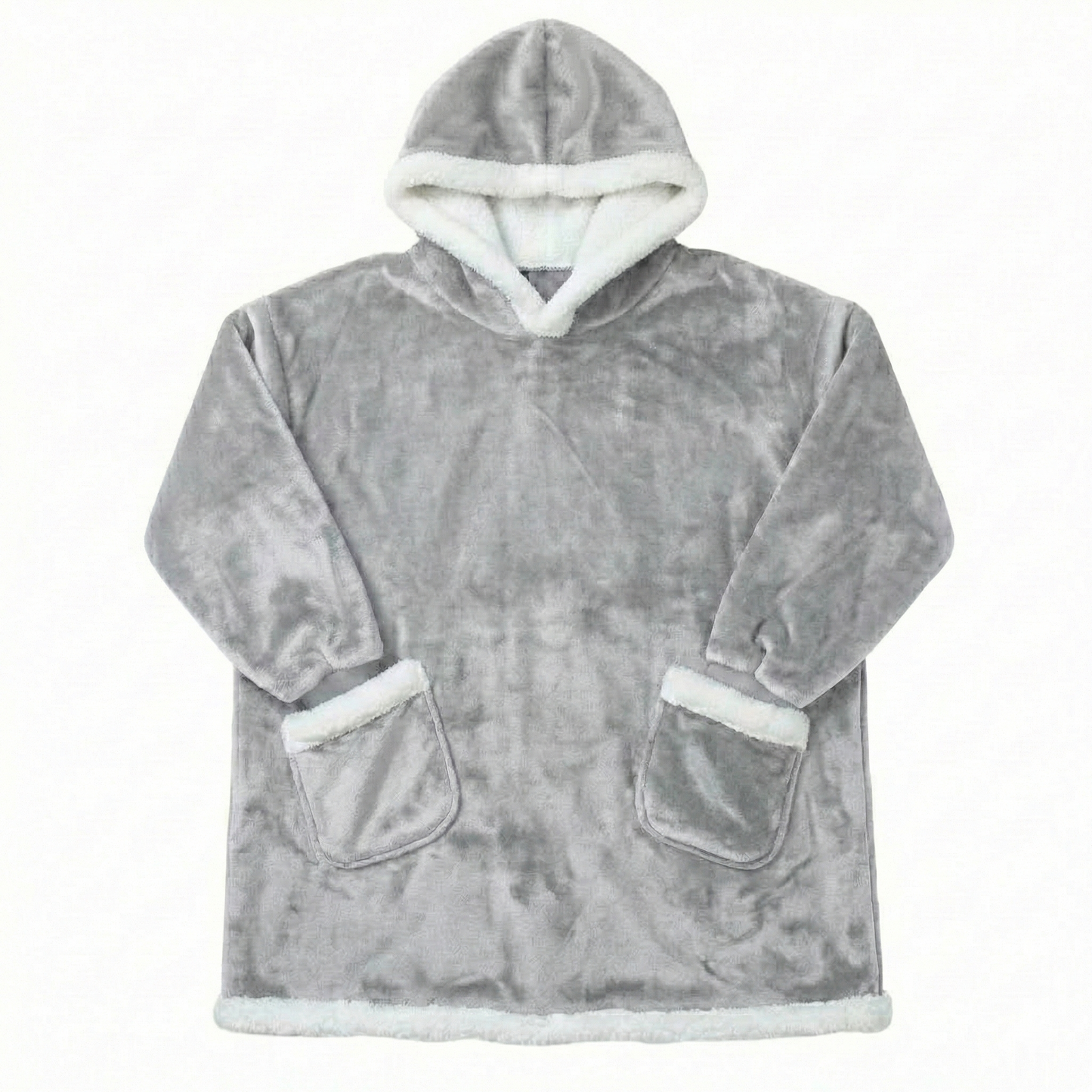 Unisex Hoodie Up! Lambswool Hoodie Blanket