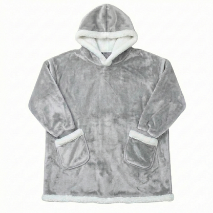 Unisex Hoodie Up! Lambswool Hoodie Blanket