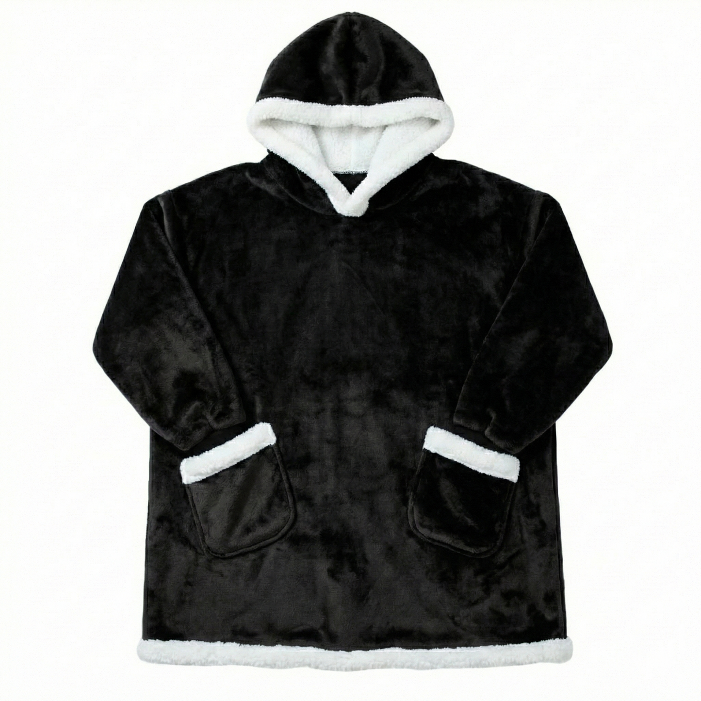 Unisex Hoodie Up! Lambswool Hoodie Blanket