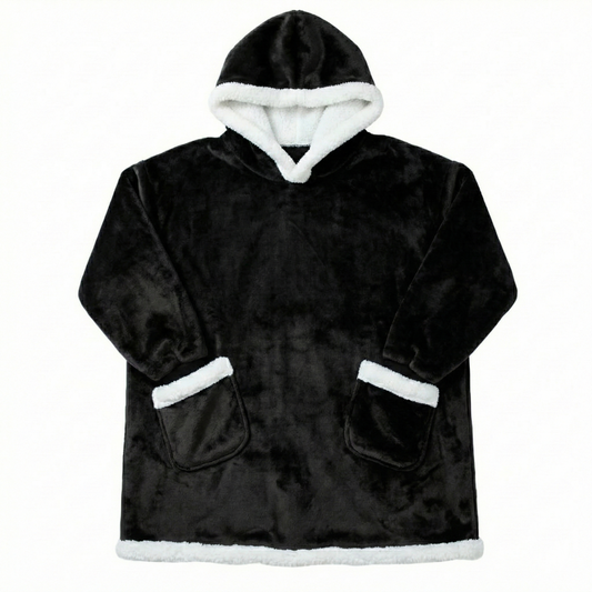 Unisex Hoodie Up! Lambswool Hoodie Blanket